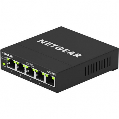 Netgear GS305E Smart Managed Plus Switch 5 Puertos Gigabit Ethernet