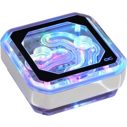 Alphacool Eisblock XPX Aurora Water Block Plexi Chrome Digital RGB