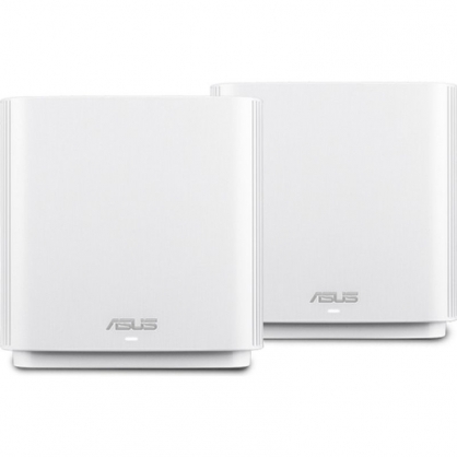Asus ZenWiFi AC CT8 Wireless Triband AC3000 Gigabit Ethernet Router Pack 2 White