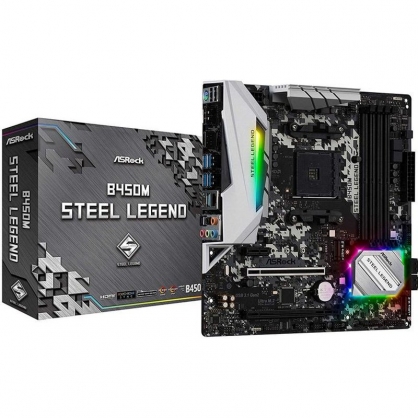 Asrock B450M Steel Legend