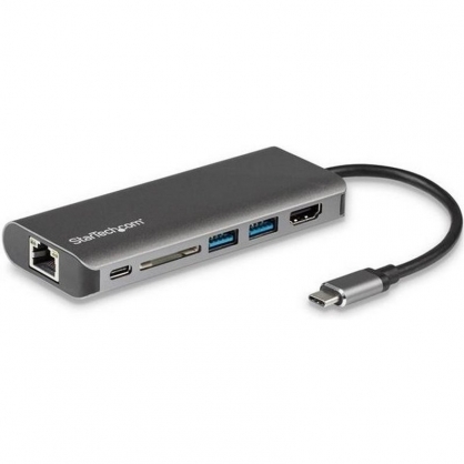 StarTech Docking Station USB-C/HDMI/Ethernet/Lector SD