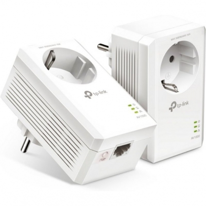 TP-Link TL-PA7017P KIT Powerline Gigabit con Enchufe Incorporado