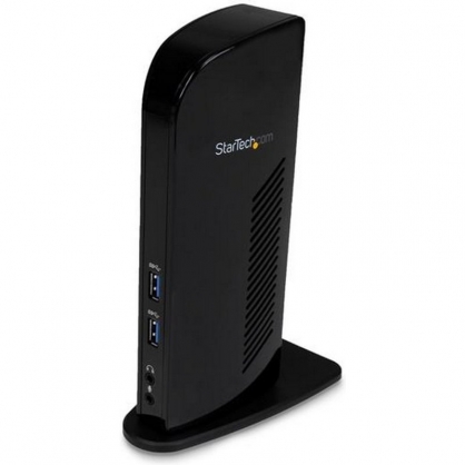 StarTech Docking Station USB 3.0 para Dos Monitores con HDMI/DVI/6 Puertos USB