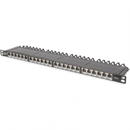 Digitus Patch Panel 24 Port Cat6A Class EA Shielded 0.5U