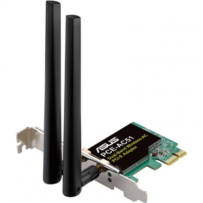 Asus PCE-AC51 Wireless PCI-e AC750 Adapter