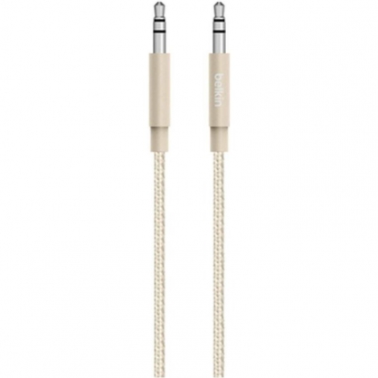 Belkin Mixit Cable Audio Minijack 3.5mm Dorado