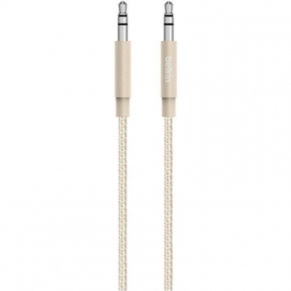 Belkin Mixit Cable Audio Minijack 3.5mm Dorado