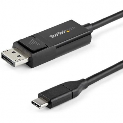 StarTech Cable USB-C a DisplayPort 1.2 Bidireccional 1m Negro