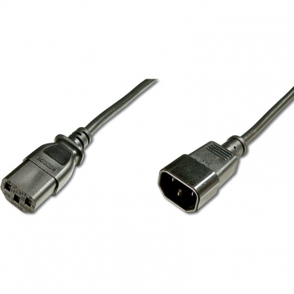 Digitus Cable de Alimentación C13/C14 1,2m Negro