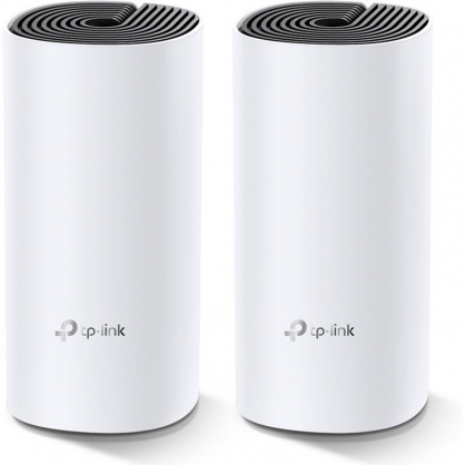 TP-Link Deco M4 Mesh WiFi System AC1200 Dual Band Gigabit Pack 2