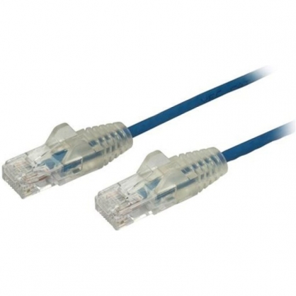 Startech N6PAT200CMBLS Cable de Red Cat6 Delgado RJ-45 sin Enganches 2m Azul