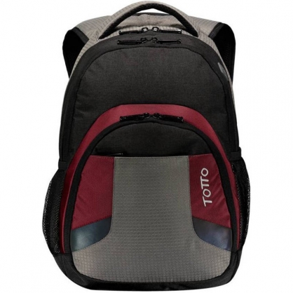 Totto Terbio Backpack for Laptop up to 14 & quot; Garnet / Black / Gray