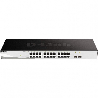 D-Link DGS-1210-26 Smart Switch 24 Gigabit Ports + 2 SFP Ports