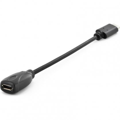 Digitus Cable USB 2.0 Type-C 1m Negro