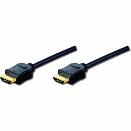 Digitus HDMI Cable Ultra HD 60p 1m Black