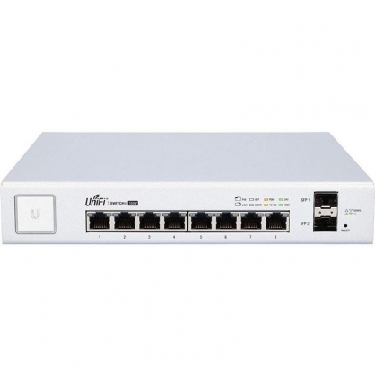 Ubiquiti UniFi US-8-150W Switch 8 Puertos Gigabit Ethernet PoE  + 2 SFP