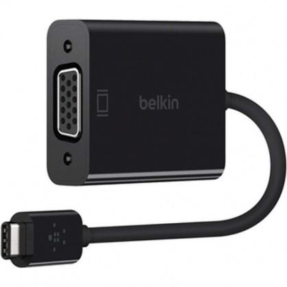 Belkin Adaptador USB-C a VGA Negro