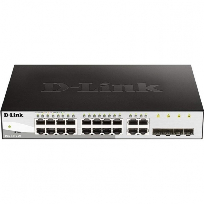 D-Link DGS-1210-20 Managed Switch 16 Gigabit Ports + 4 SFP Combo Ports