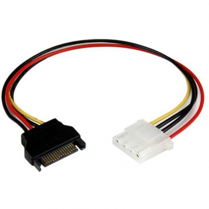 Startech Cable Adaptador Molex 4 Pines a SATA Hembra/Macho 30cm