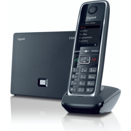 Gigaset C530IP Teléfono VoIP Negro