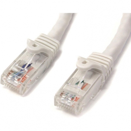 Startech N6PATC2MGR Cable Ethernet Cat6 2m Blanco