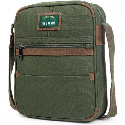 Lois Kenai Shoulder Bag for Tablet Dark Green