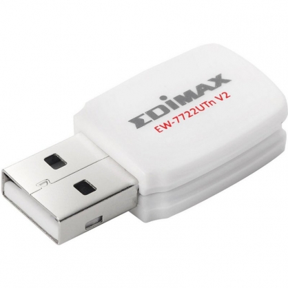 Edimax EW-7722UTN V2 Mini-Adaptador USB Inalámbrico 300Mbps