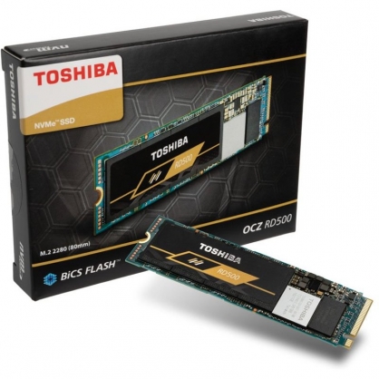 Toshiba RD500 NVMe SSD 500GB M.2 2280 PCIe 3.0 x4