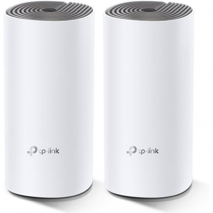 TP-Link Deco E4 Dual Band Mesh WiFi System AC1200 Pack 2
