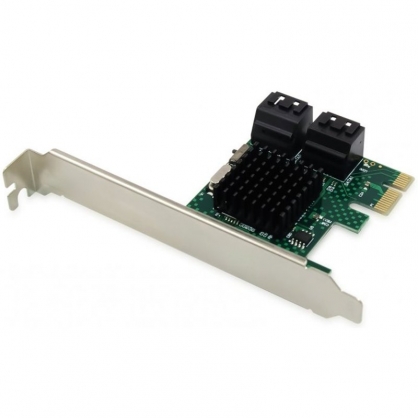 Conceptronic Emrick Adaptador PCIe SATA de 4x Puertos con Cable SATA