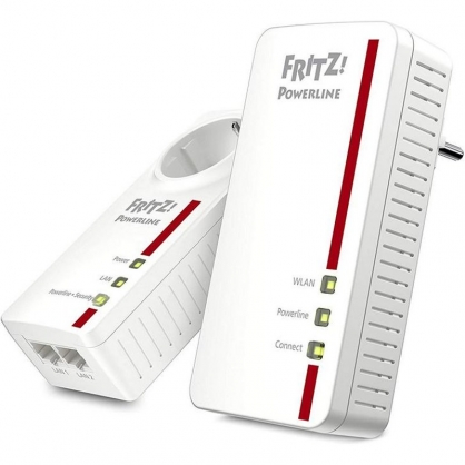 AVM Fritz! Powerline 1260E Pack Extensor WiFi Gigabit