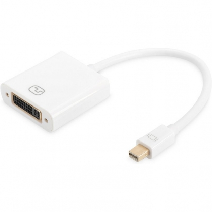 Digitus Mini Displayport to DVI Adapter 15cm White