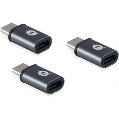 Conceptronic Donn Adaptador  USB-C OTG a Micro USB 3x Unidades
