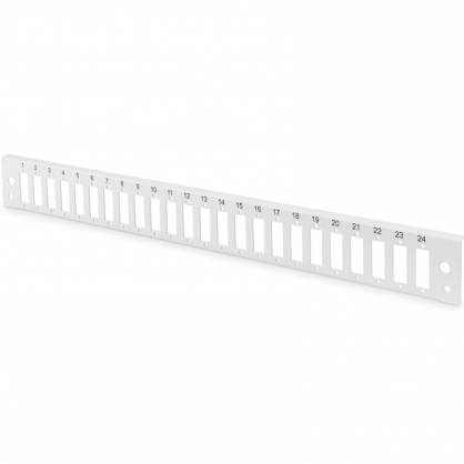 Digitus Panel Frontal Vertical 24 Puertos 1U Gris