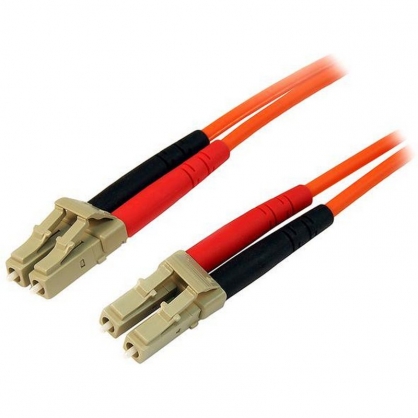 Startech Cable Patch de Fibra ptica Dplex Multimodo 50/125 LC-LC 2m