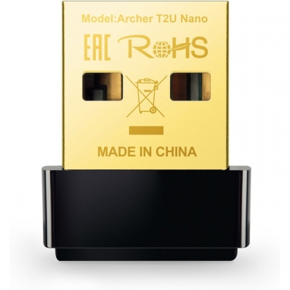 TP-LINK Archer T2U Nano Adaptador Inalámbrico Nano USB Doble Banda AC600