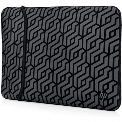 HP 15.6 & quot; Gray Reversible Neoprene Laptop Sleeve