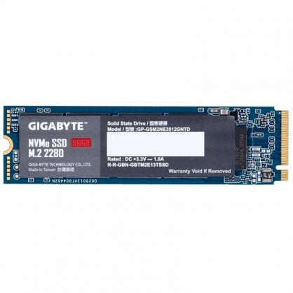 Gigabyte SSD M.2 512GB 2280 PCIe 3.0 x4 NVMe