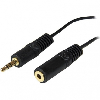 Startech Cable Alargador de Audio Mini Jack 3,5mm para Auriculares Macho/Hembra 3.6m