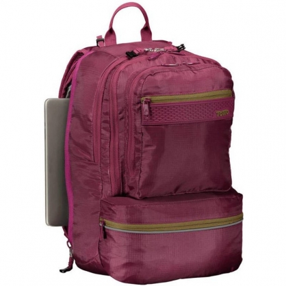 Totto Vent Backpack for Laptop up to 15 & quot; Fuchsia