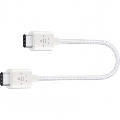 Belkin Cable de Carga USB-C a USB-C MIXIT Metálico Blanco 1.8m