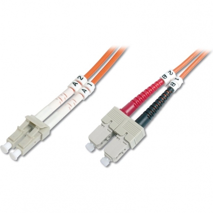 Digitus Cable de Conexión de Fibra Óptica Multimode OM1 LC/SC 1m
