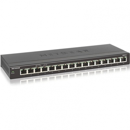 Netgear GS316 Unmanaged Switch 16 Gigabit Ethernet Ports