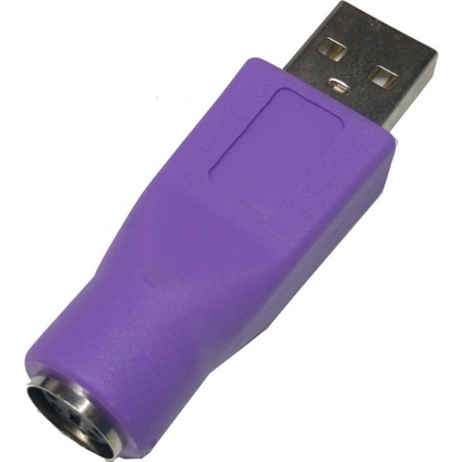 Adaptador PS2 A USB (usba-m A Minidin6-h)