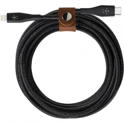 Belkin Boost Charge Cable con Correa USB-C a Lightning 1.2m Negro