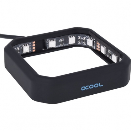 Alphacool Aurora XPX RGB Frame Marco RGB para Refrigeracin Lquida Negro