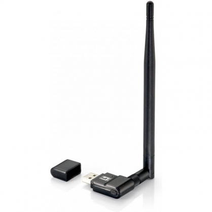 Level One WUA-0624 Antena de Red WiFi con Adaptador USB 150Mbps