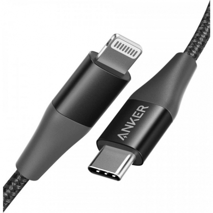 Anker  PowerLine+ II Cable USB-C a Lightning 0.9m Negro