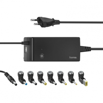 Hama Universal Portable Charger with 7 Adapters 90W