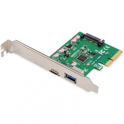 Digitus Tarjeta PCIe USB Type-C + USB-A